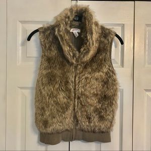 Arizona Jean Co Faux Fur Vest